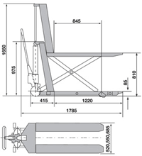 zel Amal Transpaletler JF1000